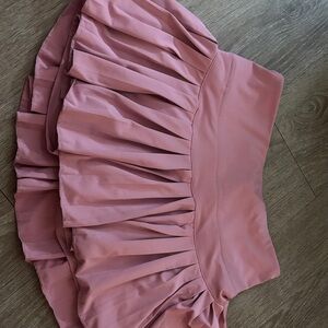 Super cute pink gold hinge skirt